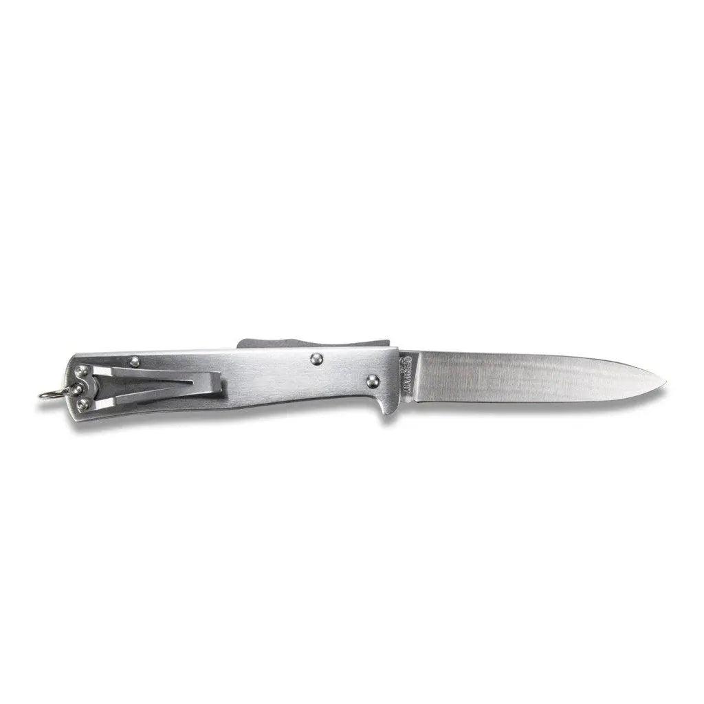 Otter Mercator Knife Large, Clip, Stainless Steel