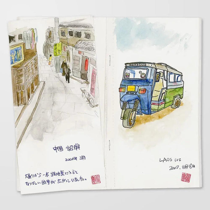Traveler's Company - 012 Sketch Paper Notebook (Regular) - Urban Kit Supply