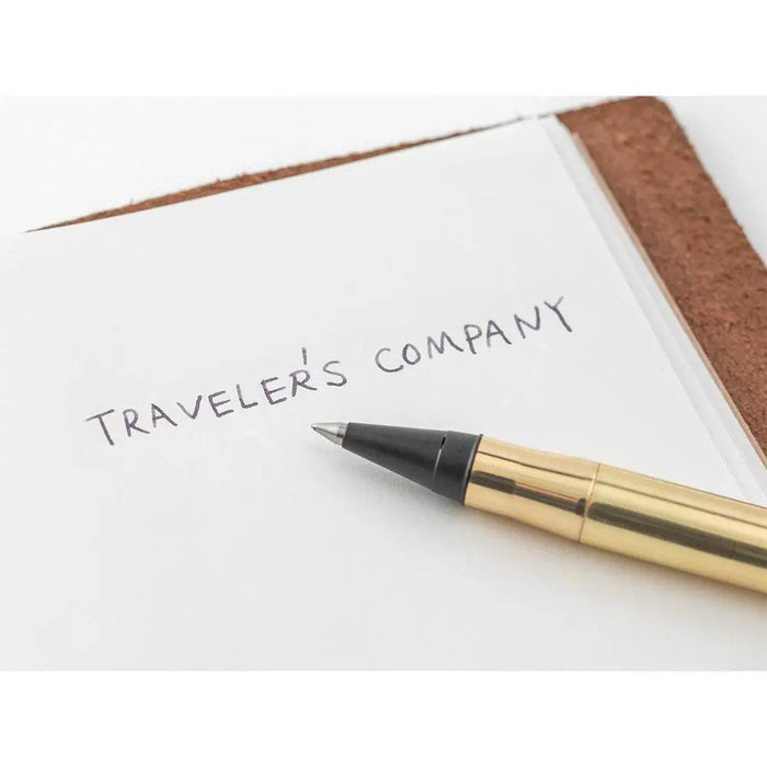 Traveler's Company Brass Rollerball - Urban Kit Supply