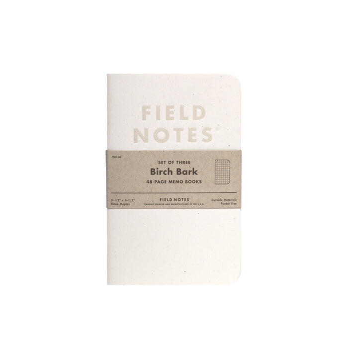 Field Notes Birch Bark muistivihko (3-pack)