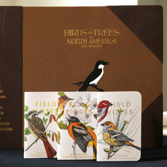 Field Notes The Birds and Trees of North America (3-pack)