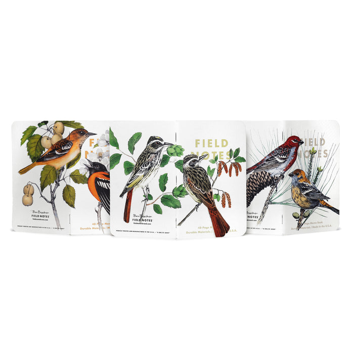 Field Notes The Birds and Trees of North America (3-pack)