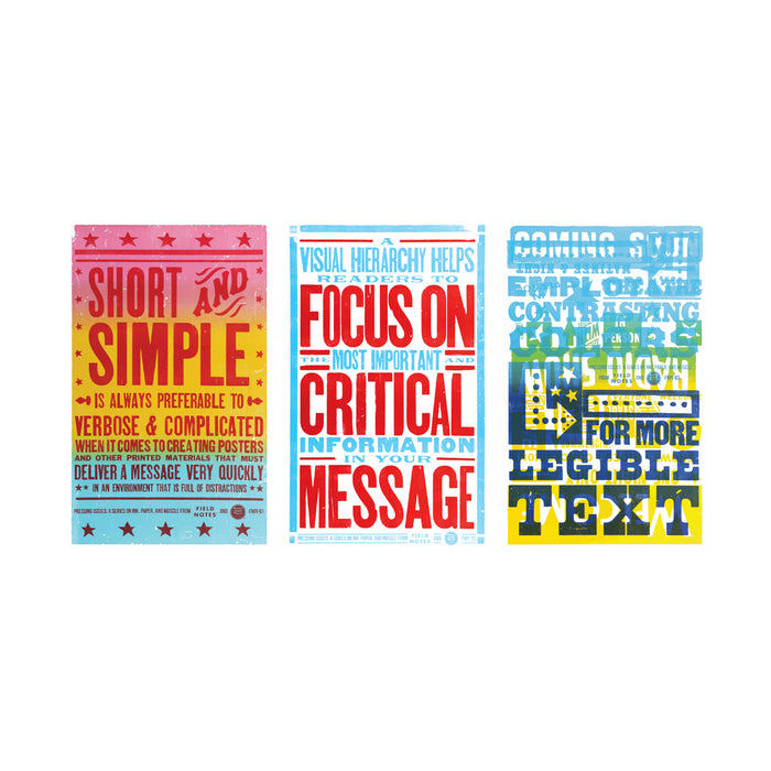 Field Notes Hatch muistivihko (3-pack)