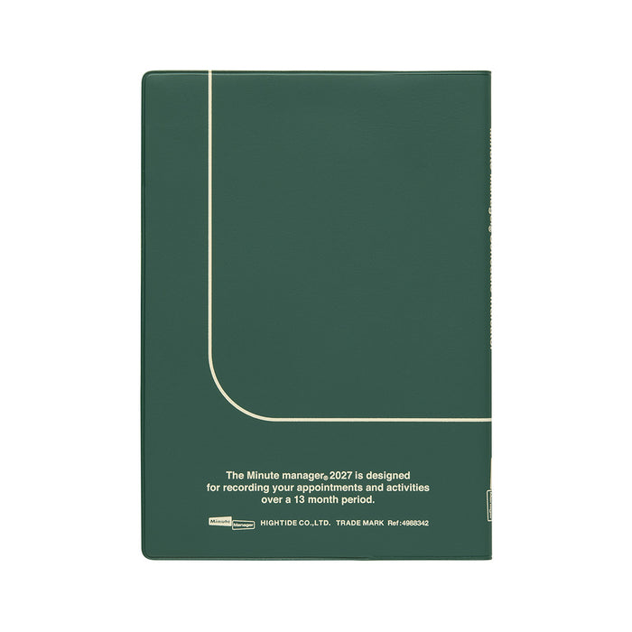 Hightide Diary Minute Manager A5 LEFT -kalenteri