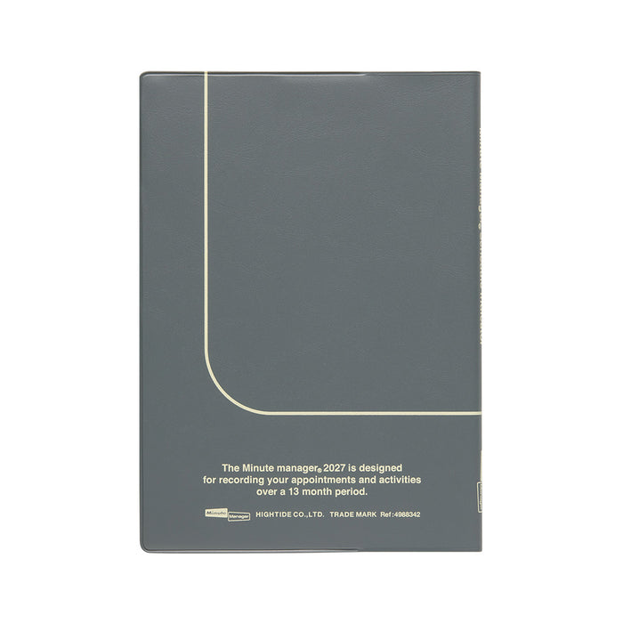 Hightide Diary Minute Manager A5 LEFT -kalenteri
