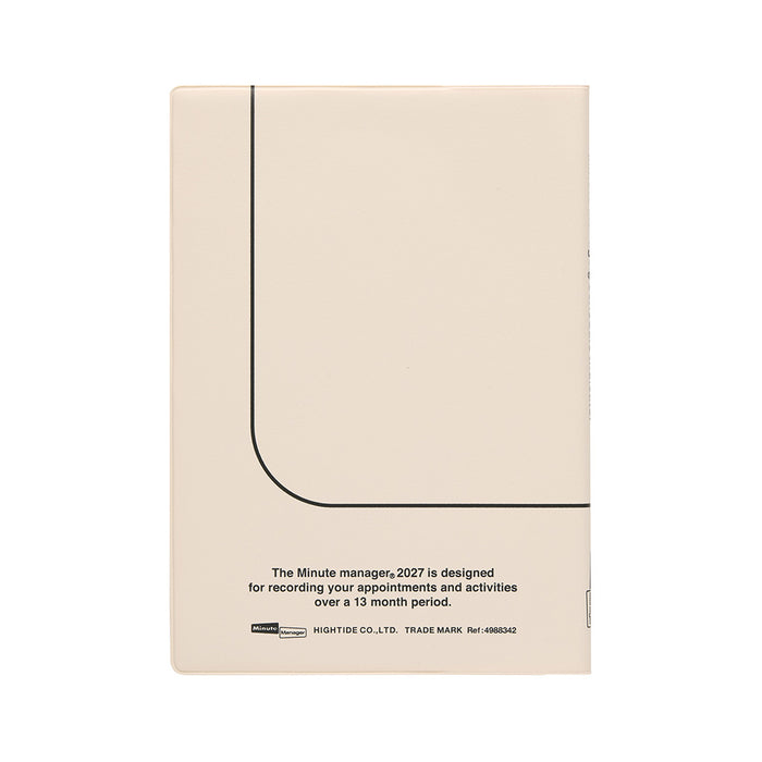 Hightide Diary Minute Manager A5 LEFT -kalenteri