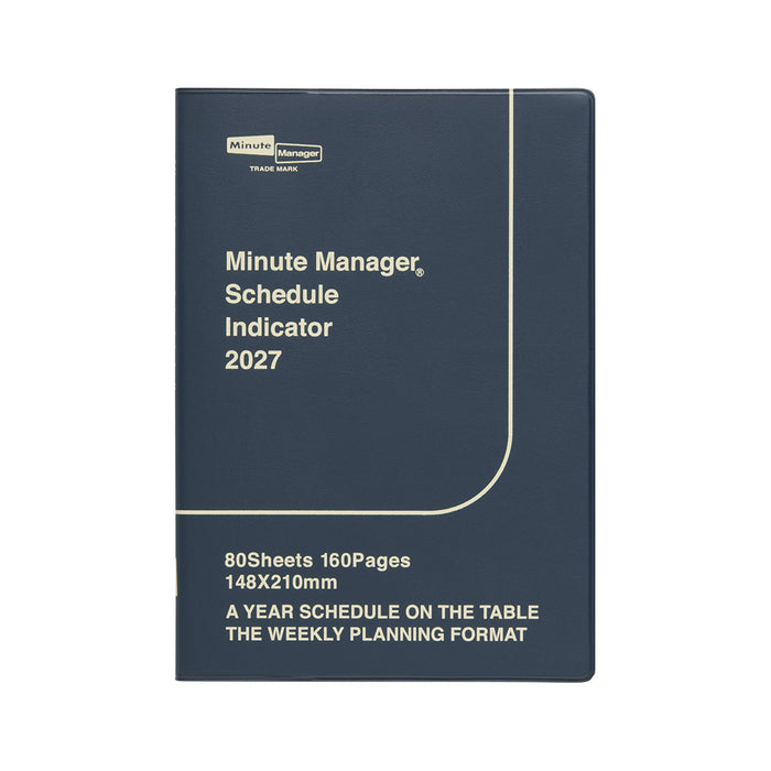 Hightide Diary Minute Manager A5 LEFT -kalenteri