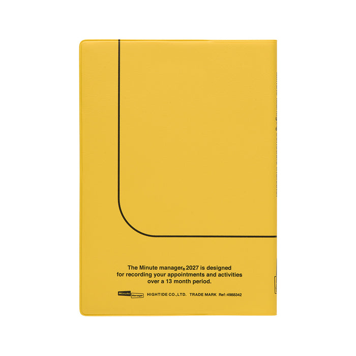 Hightide Diary Minute Manager A5 LEFT -kalenteri