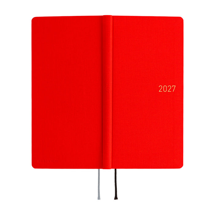 Hobonichi Weeks Colors 2027 -kalenteri