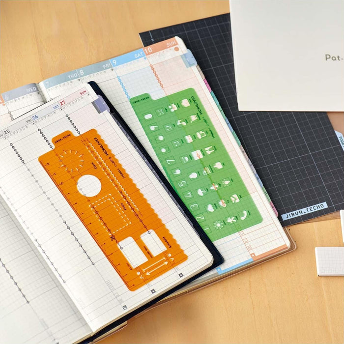 Kokuyo Jibun Techo Template Plan