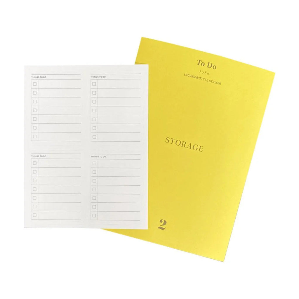 Laconic Style Sticker To Do (12 sheets) - Urban Kit Supply