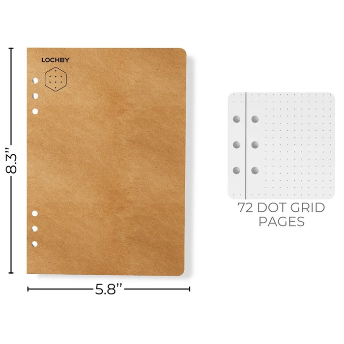 Lochby A5 Binder Refill
