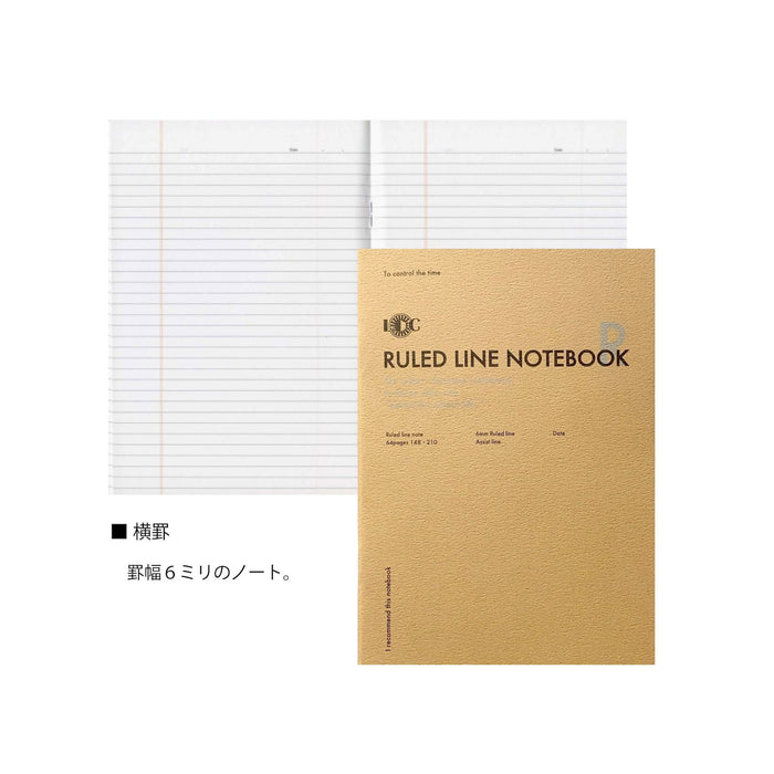 Luddite Function Notebook A5 - Horizontal Ruled Line muistikirja