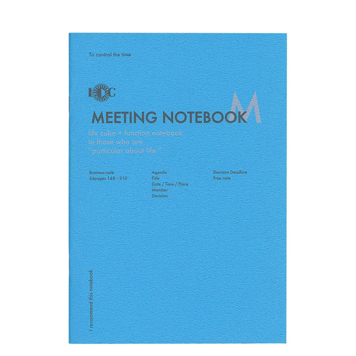Luddite Function Notebook A5 - Meeting muistikirja