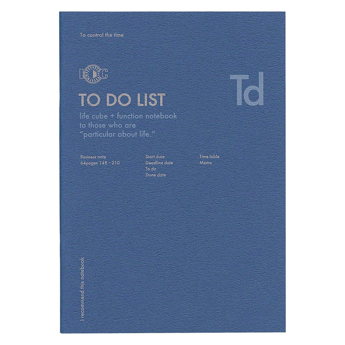 Luddite Function Notebook A5 - To Do muistikirja