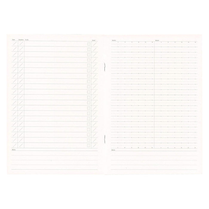 Luddite Function Notebook A5 - To Do muistikirja