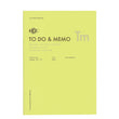 Luddite Function Notebook A5 - To Do & Memo muistikirja