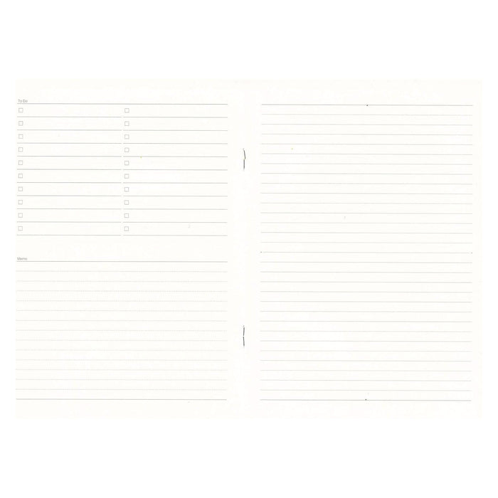 Luddite Function Notebook A5 - To Do & Memo muistikirja