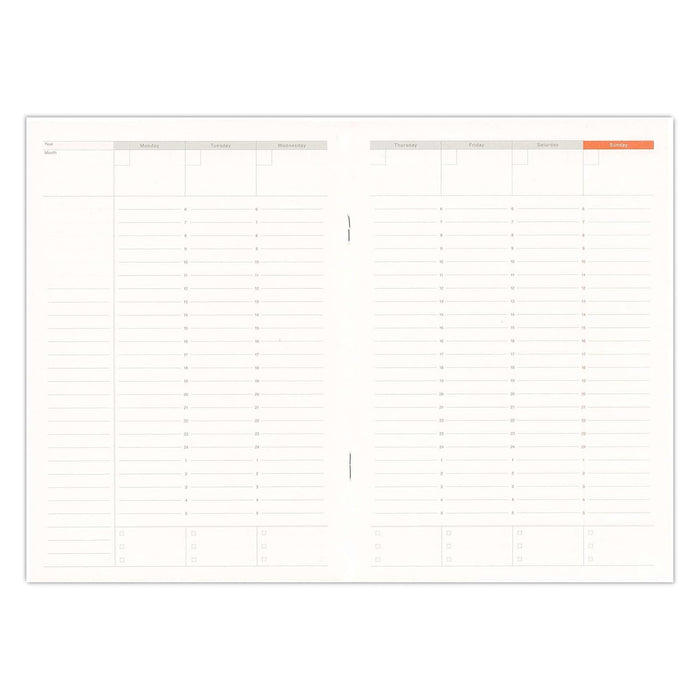 Luddite Function Notebook A5 - Vertical muistikirja