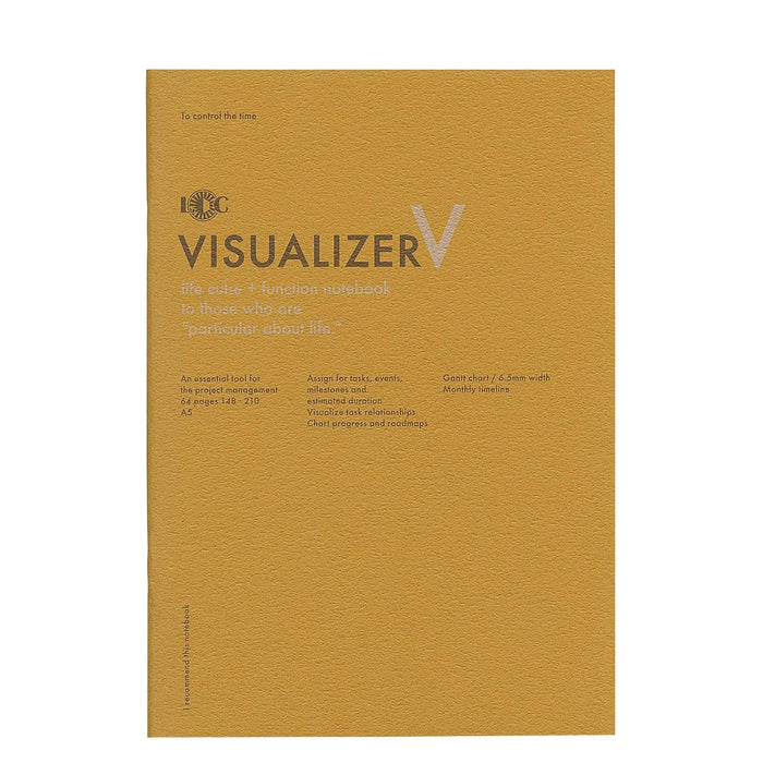 Luddite Function Notebook A5 - Visualizer -muistikirja