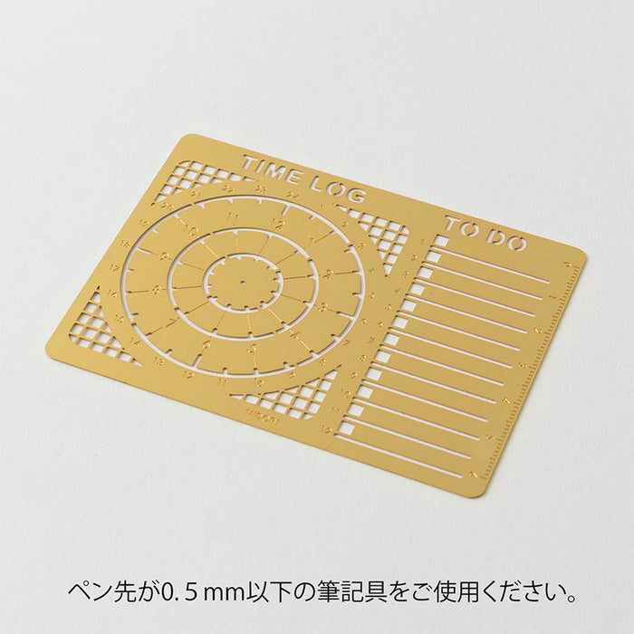 Midori Diary Template Time Log sapluuna