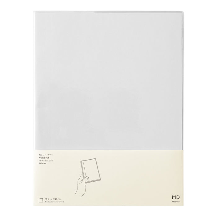 Midori MD Notebook Cover Clear -muistikirjan kansi