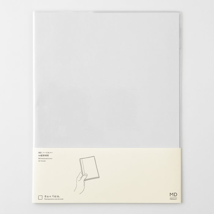 Midori MD Notebook Cover Clear -muistikirjan kansi