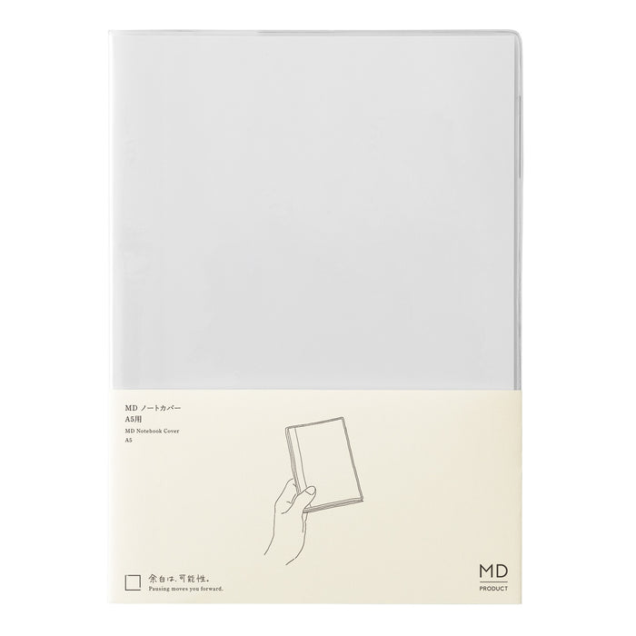 Midori MD Notebook Cover Clear -muistikirjan kansi