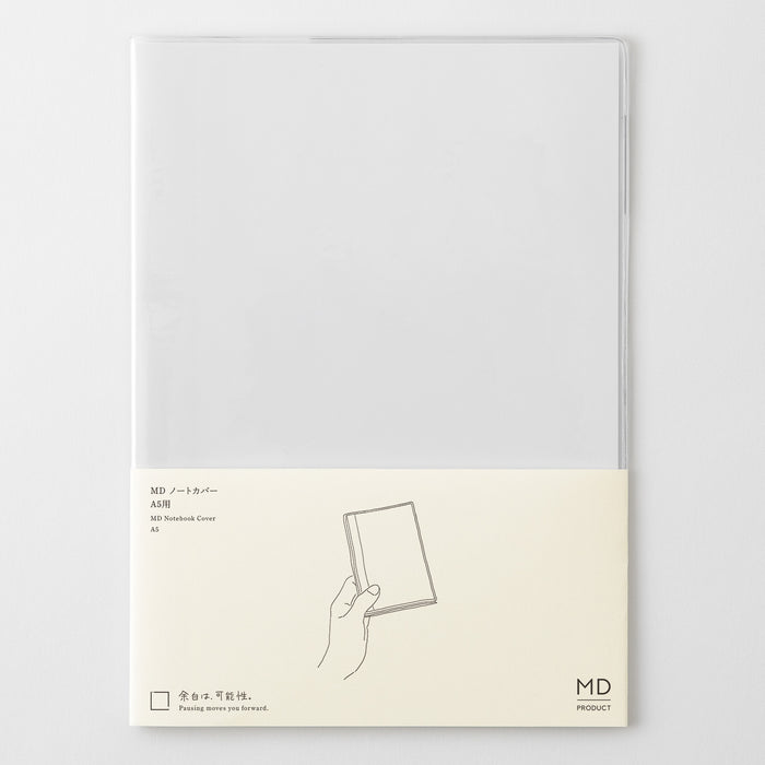 Midori MD Notebook Cover Clear -muistikirjan kansi