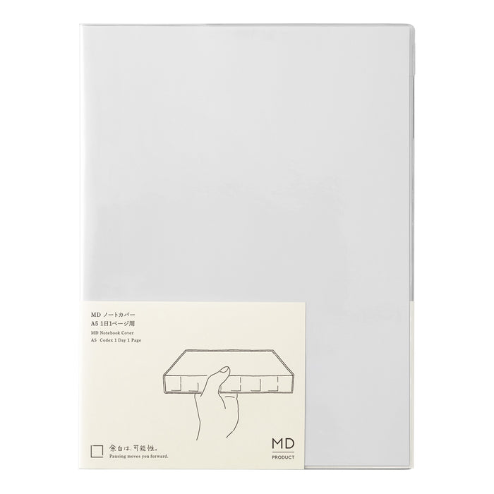 Midori MD Notebook Cover Clear -muistikirjan kansi