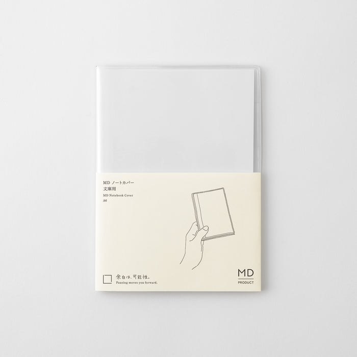 Midori MD Notebook Cover Clear -muistikirjan kansi
