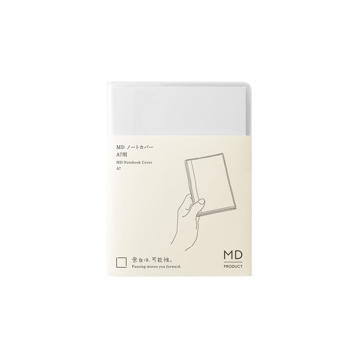 Midori MD Notebook Cover Clear -muistikirjan kansi