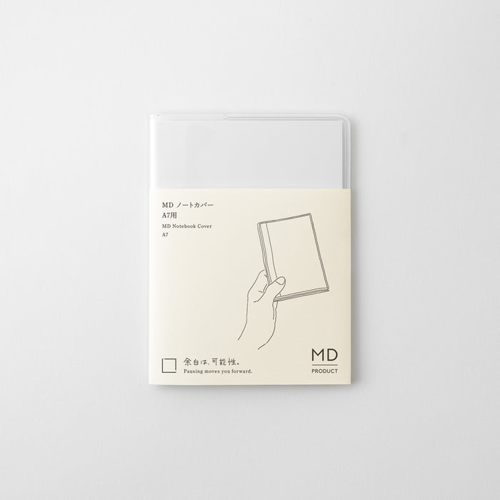 Midori MD Notebook Cover Clear -muistikirjan kansi