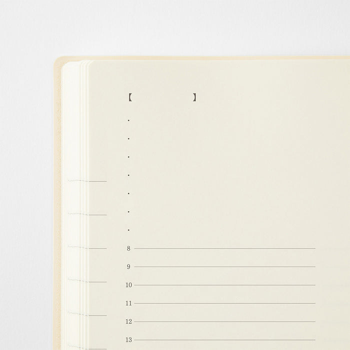 Midori MD Notebook Diary 1Day 1Page 2027 - A5