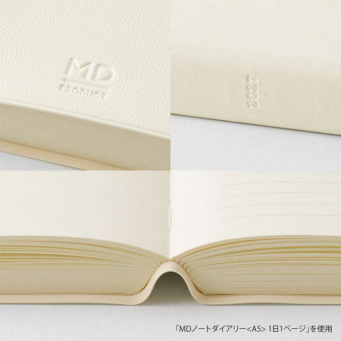 Midori MD Notebook Diary 1Day 1Page 2027 - A6