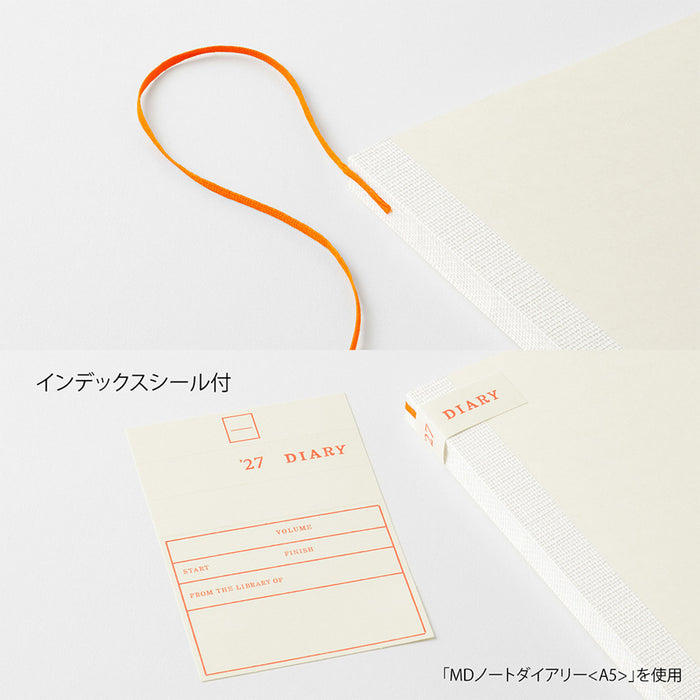 Midori MD Notebook Diary 2027 - A6