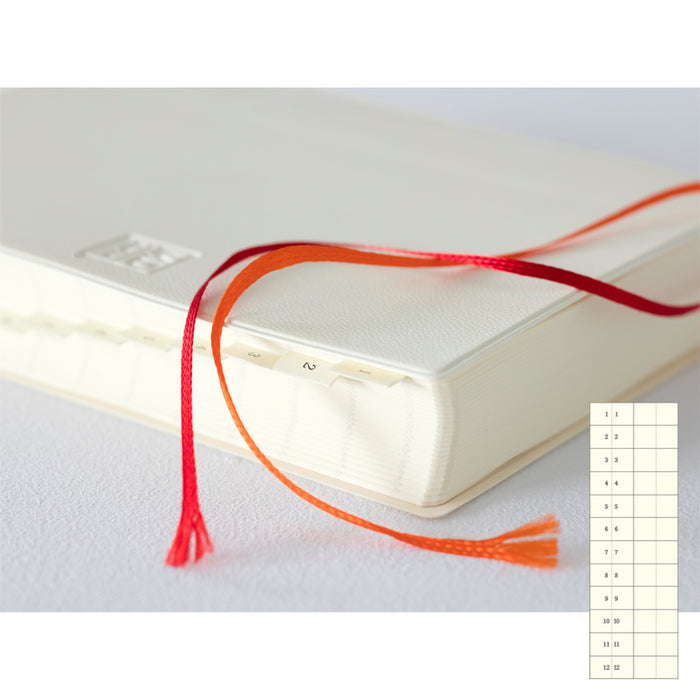 Midori MD Notebook Diary 1Day 1Page 2026 - A6