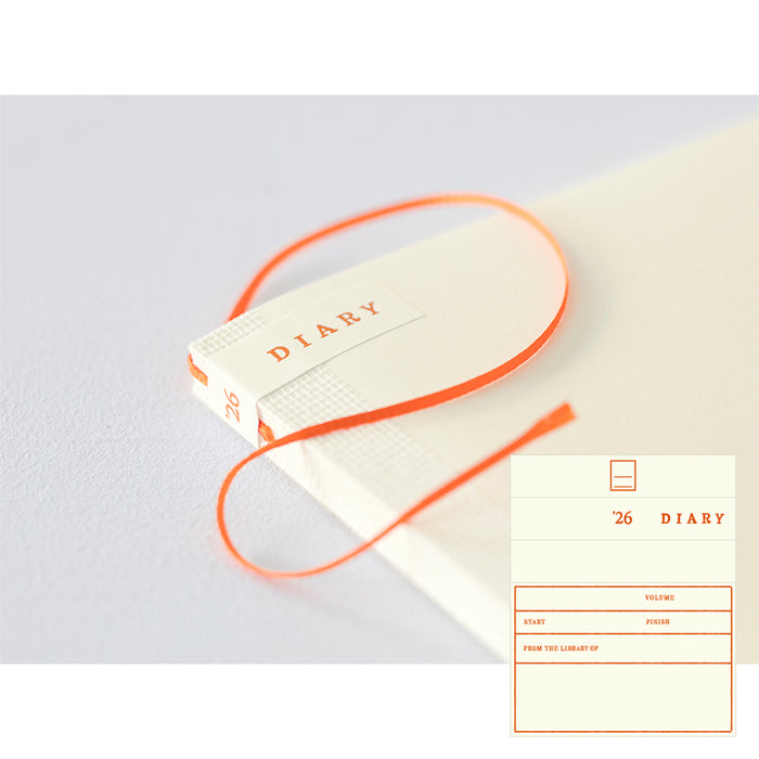 Midori MD Notebook Diary 2026 - A6