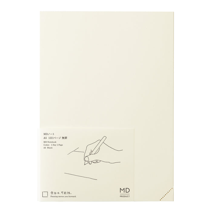 Midori MD Notebook Journal A5 Codex 1Day 1Page