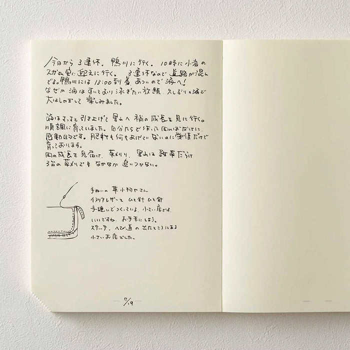 Midori MD Notebook Journal A5 Codex 1Day 1Page