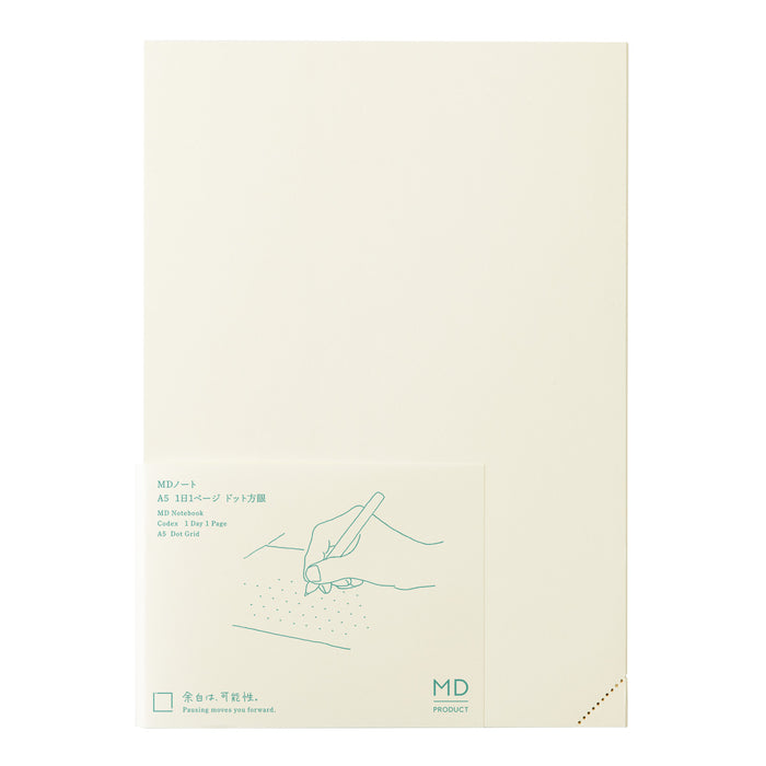 Midori MD Notebook Journal A5 Codex 1Day 1Page