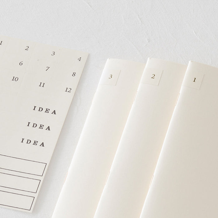 Midori MD Notebook Light A5 (3pcs)