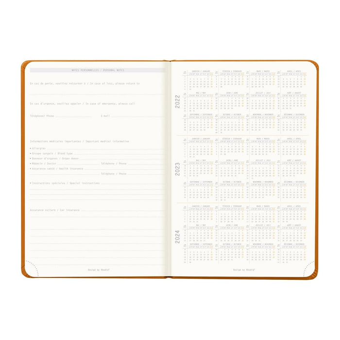 Rhodia Webplanner A6 Vertical Weekly Planner 2026