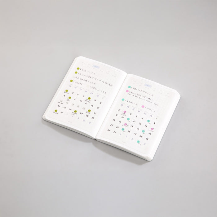 Stalogy 365 Days Notebook Grid -muistikirja / kalenteri