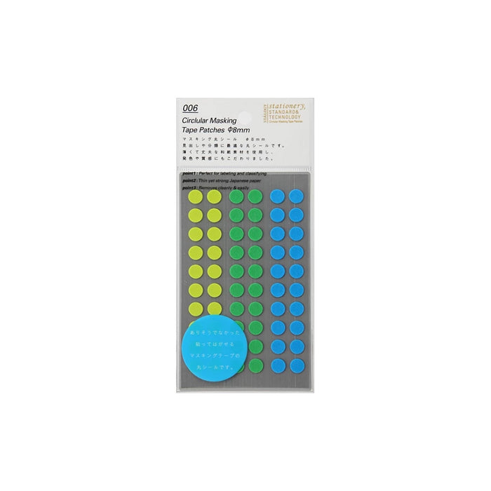 Stalogy Circular Masking Tape Patches-tarrat