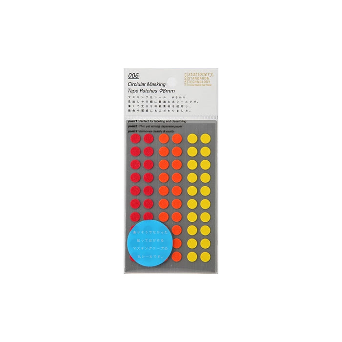 Stalogy Circular Masking Tape Patches-tarrat