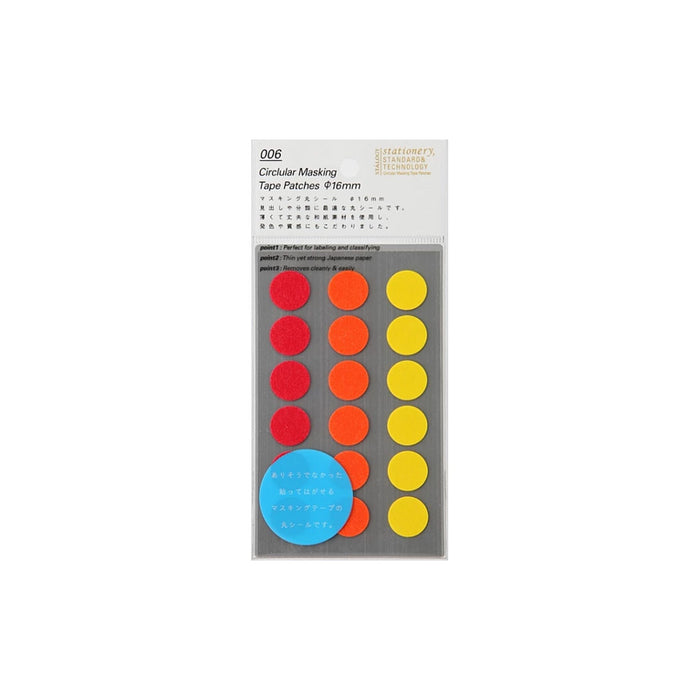 Stalogy Circular Masking Tape Patches-tarrat
