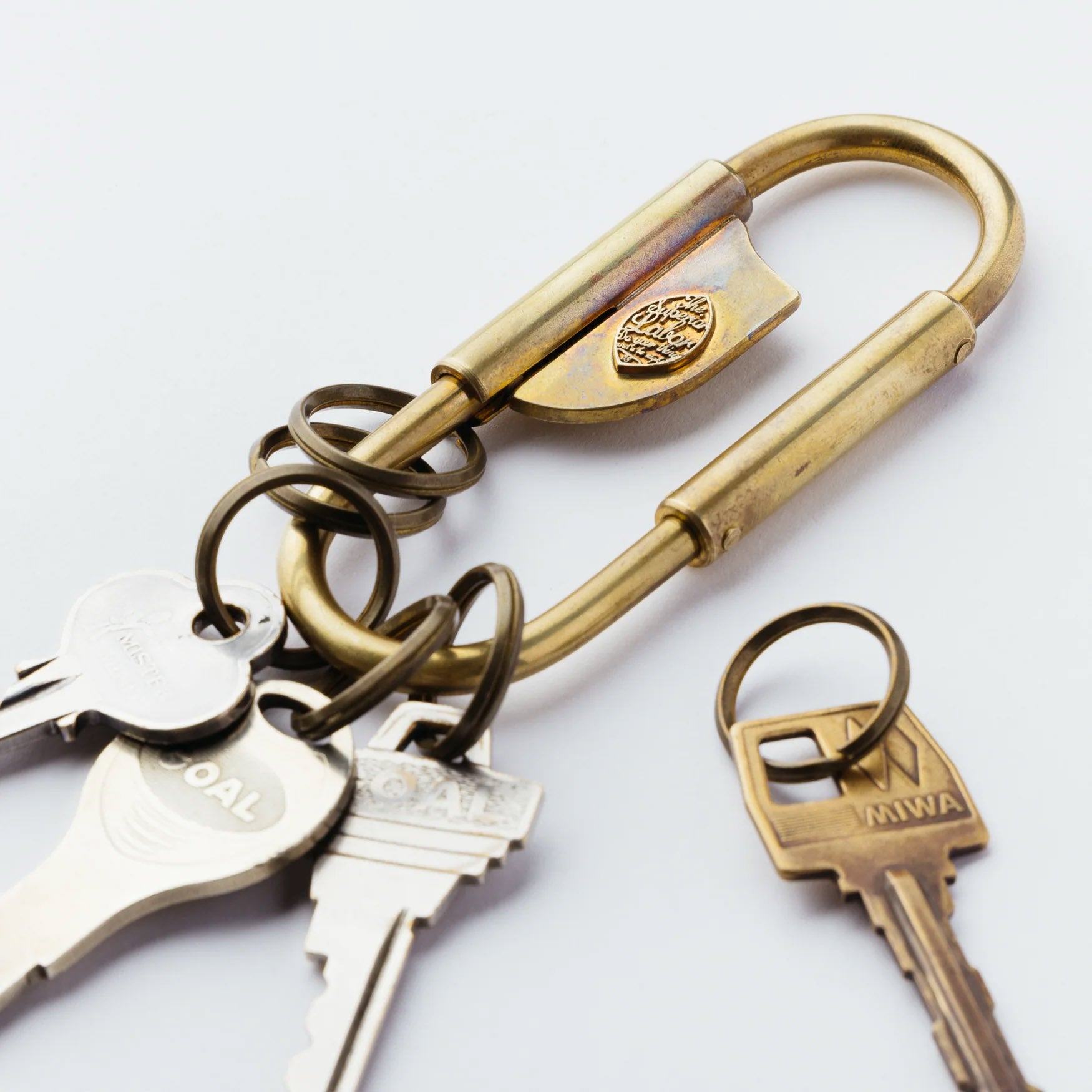 The Superior Labor Brass Carabiner | Urban Kit Supply
