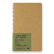 Traveler's Company Spiral Ring Notebook - A5 Slim Blank DW Kraft Paper
