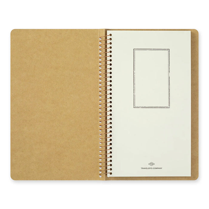 Traveler's Company Spiral Ring Notebook - A5 Slim Card File